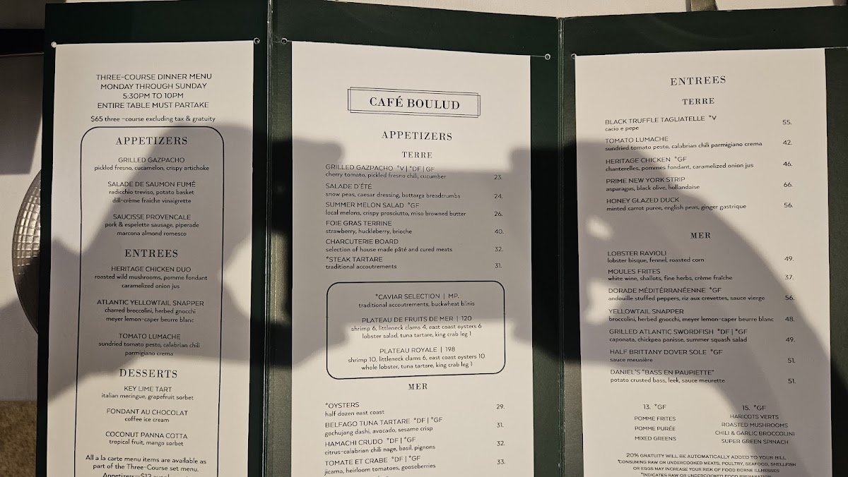 Cafe Boulud Menu - Image 6